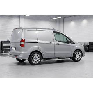 Bočné prahy Maya V1 (2 ks, hliník) Ford Courier 2014–2023 fotografia 1