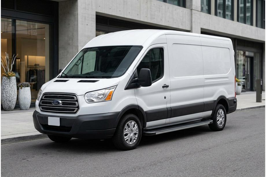 Ford Transit 2014– Bočné nášľapy Maya (2 ks, hliník) Image