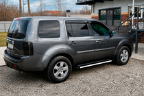 Honda Pilot 2008–2015 Bočné prahy Maya V1 (2 ks, hliník) fotografia 2