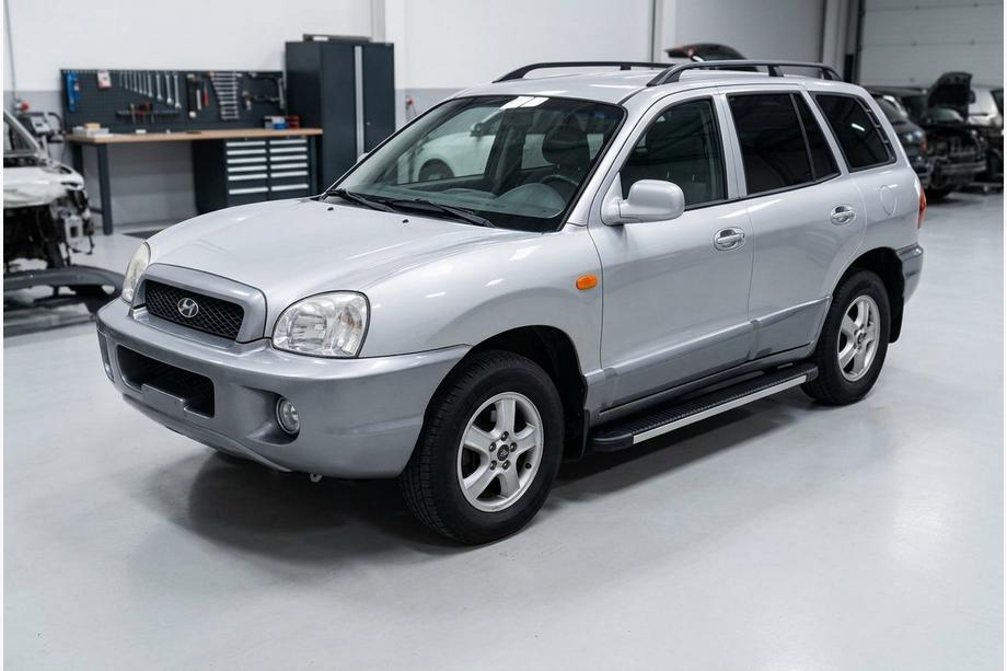 Hyundai Santa Fe 1 2000–2006 Bočné prahy Maya V1 (2 ks, hliník) Image