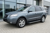 Hyundai Santa Fe 2 2006–2012 Bočné prahy Maya V1 (2 ks, hliník) fotografia 1