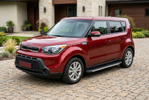 Kia Soul II 2013–2018 Bočné prahy Maya V1 (2 ks, hliník) fotografia 1