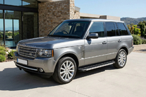 Range Rover III L322 2002–2012 Bočné prahy Maya V1 (2 ks, hliník) fotografia 1