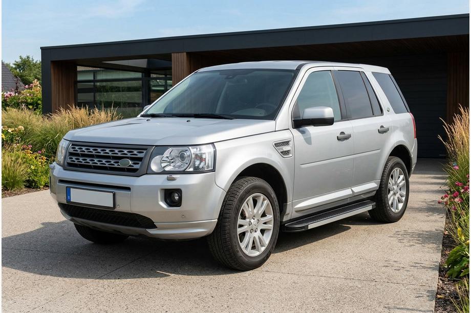 Land Rover Freelander II 2006–2014 Bočné prahy Maya V1 (2 ks, hliník) Image
