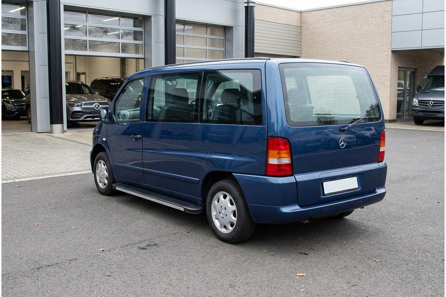 Mercedes Vito W638 1996–2003 Bočné prahy Maya V1 (2 ks, hliník) Image