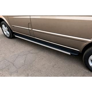 Bočné prahy Maya V1 (2 ks, hliník) Mercedes Vito W639 2004–2014 fotografia 1