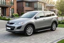 Mazda CX-9 2007–2016 Bočné prahy Maya V1 (2 ks, hliník) fotografia 1