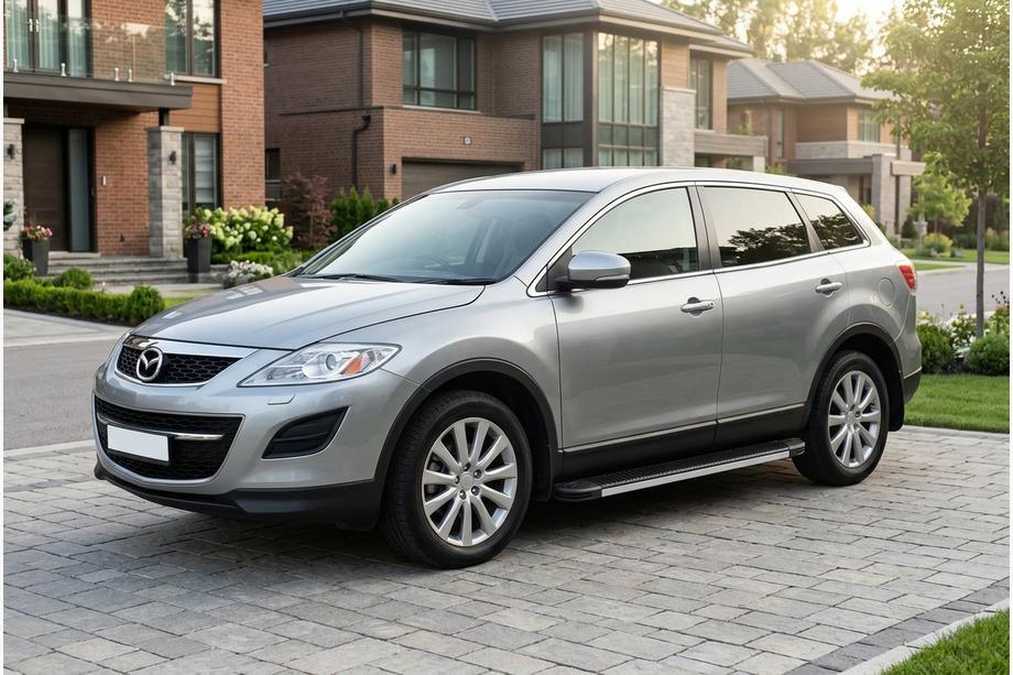 Mazda CX-9 2007–2016 Bočné prahy Maya V1 (2 ks, hliník) Image