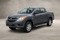 Mazda BT-50 2012– Bočné prahy Maya V1 (2 ks, hliník) fotografia 1