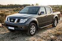 Nissan Navara 2006–2015 Bočné prahy Maya V1 (2 ks, hliník) fotografia 1