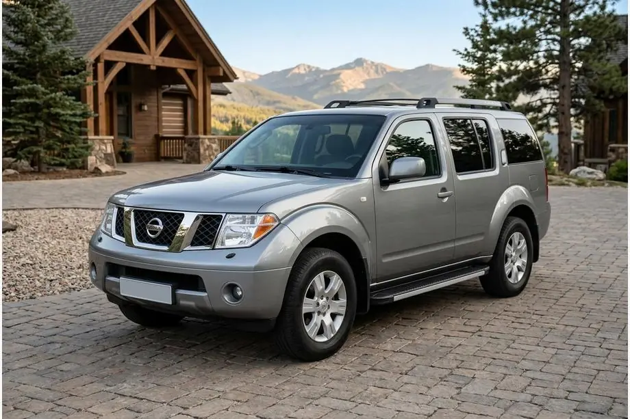 Nissan Pathfinder R51 2005–2014 Bočné prahy Maya V1 (2 ks, hliník) Image
