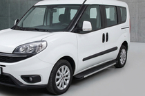 Opel Combo 2012–2018 Bočné nášľapy Maya (2 ks, hliník) fotografia 1