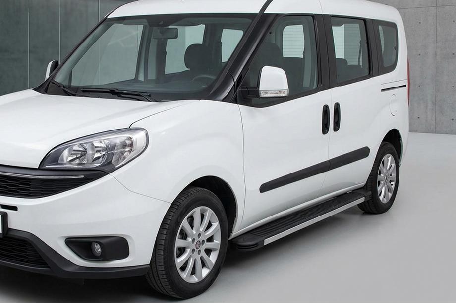 Opel Combo 2012–2018 Bočné nášľapy Maya (2 ks, hliník) Image