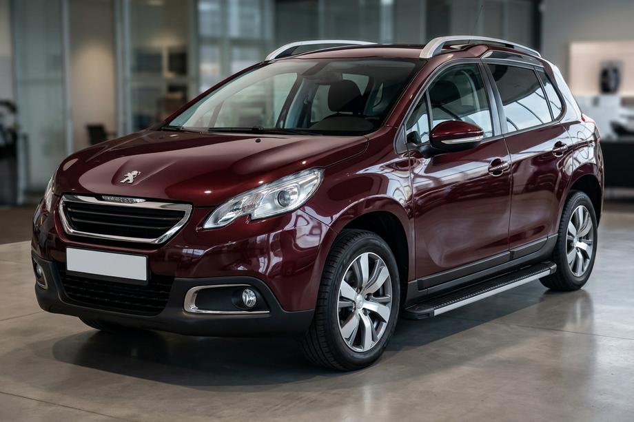 Peugeot 2008 2013–2019 Bočné prahy Maya V1 (2 ks, hliník) Image