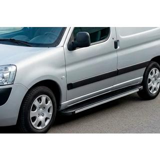 Bočné prahy Maya V1 (2 ks, hliník) Peugeot Partner 1996–2008 fotografia 1