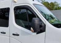 Opel Movano 2010–2021 Okenné deflektory (2 ks, Niken) fotografia 5