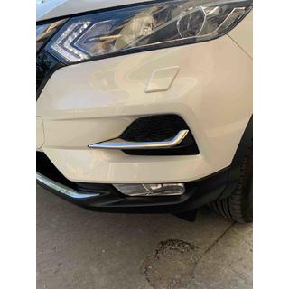Nerezové kryty hmloviek (2017↗) Nissan Qashqai 2014–2021 fotografia 2