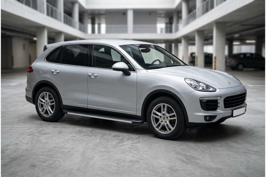 Porsche Cayenne 2010–2017 Bočné prahy Maya V1 (2 ks, hliník) Image