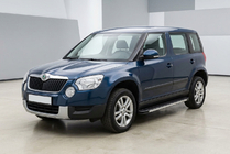 Skoda Yeti 2009–2017 Bočné prahy Maya V1 (2 ks, hliník) fotografia 1