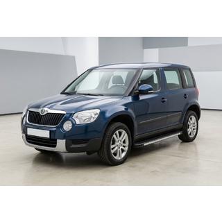 Bočné prahy Maya V1 (2 ks, hliník) Skoda Yeti 2009–2017 fotografia 1
