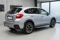 Subaru XV 2011–2017 Bočné prahy Maya V1 (2 ks, hliník) fotografia 1