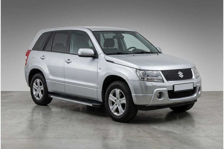 Suzuki Grand Vitara 2005–2017 Bočné prahy Maya V1 (2 ks, hliník) Image