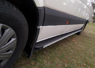Volkswagen Crafter 2006–2016 Bočné nášľapy Maya (2 ks, hliník) fotografia 6