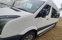 Volkswagen Crafter 2006–2016 Bočné nášľapy Maya (2 ks, hliník) fotografia 4