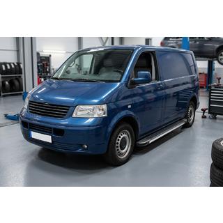 Bočné nášľapy Maya (2 ks, hliník) Volkswagen T5 Caravelle 2004–2010 fotografia 1