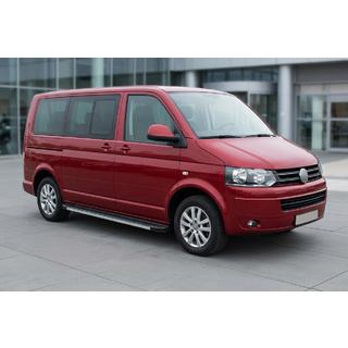 Bočné nášľapy Maya (2 ks, hliník) Volkswagen T5 2010–2015 fotografia 1