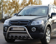 Chevrolet Captiva 2006–2019 Predný ochranný rám WT003 (nerez) fotografia 2