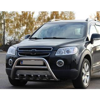 Predný ochranný rám WT003 (nerez) Chevrolet Captiva 2006–2019 fotografia 2