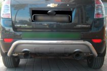 Chevrolet Captiva 2006–2019 Zadný ochranný rám AK007 (nerez) fotografia 2