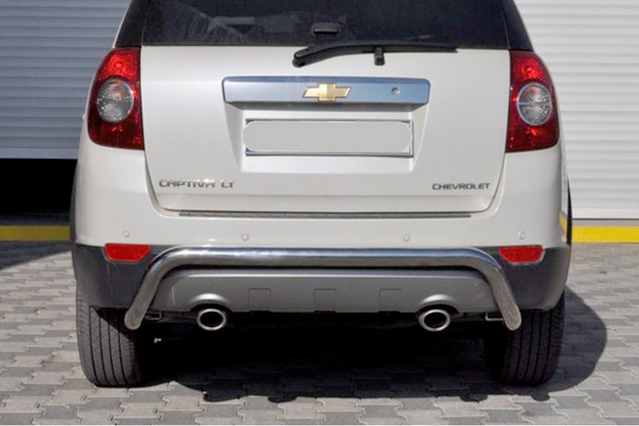 Chevrolet Captiva 2006–2019 Zadný ochranný rám AK007 (nerez) Image