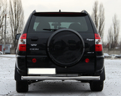 Chery Tiggo 1 2005–2016 Zadný ochranný oblúk (nerez) Ø60 mm fotografia 1