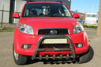 Daihatsu Terios 2006–2017 Predný ochranný rám WT004 (nerez) fotografia 1