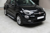 Fiat 500X 2014–2024 Bočné nášľapy Line (2 ks, hliník) fotografia 1