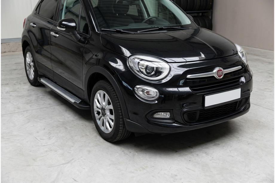 Fiat 500X 2014–2024 Bočné nášľapy Line (2 ks, hliník) Image