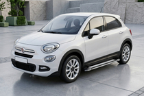 Fiat 500X 2014–2024 Bočné nášľapy Rainbow (2 ks, hliník) fotografia 1