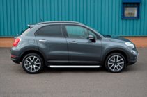 Fiat 500X 2014–2024 Bočné prahy Fullmond (2 ks, hliník) fotografia 4