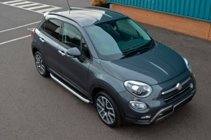 Fiat 500X 2014–2024 Bočné prahy Fullmond (2 ks, hliník) fotografia 3