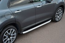 Fiat 500X 2014–2024 Bočné prahy Fullmond (2 ks, hliník) fotografia 1