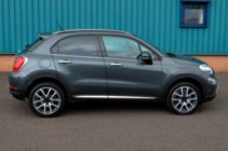 Fiat 500X 2014–2024 Chrómové dverové lišty (4 ks) fotografia 5
