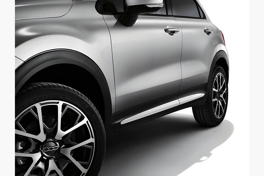 Fiat 500X 2014–2024 Chrómové dverové lišty (4 ks) Image