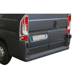 Kryty brzdových svetiel s ohybom (2014+, 2 ks, plast) Fiat Ducato 2006–2025 fotografia 1