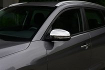 Hyundai Tucson TL 2016–2021 Nerezové kryty spätných zrkadiel (2 ks) fotografia 3