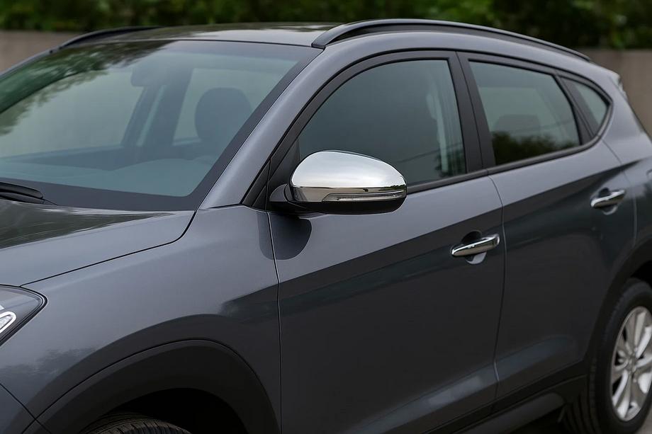 Hyundai Tucson TL 2016–2021 Nerezové kryty spätných zrkadiel (2 ks) Image
