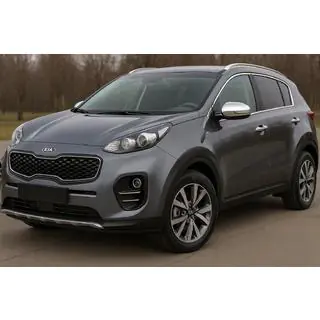 Nerezové chrómové kryty spätných zrkadiel (2 ks) Kia Sportage 2015–2021 fotografia 3