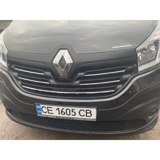 Nerezové lišty na mriežku 2015-2019 (5 ks) Renault Trafic 2015– fotografia 3