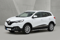 Renault Kadjar 2015–2022 Bočné nášľapy Maydos V1 (2 ks, hliník / nerez) fotografia 1